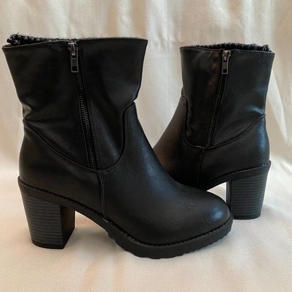 Carrini CA Collection Women's Fashion Knitting-Lined Booties - Picture 3 of 6